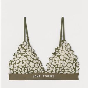 Love Stories x H&M padded bikini top